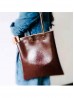 Solid Colour Glossy PU Tote Bag 